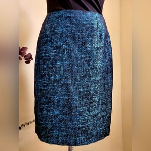 THE LIMITED dressy blue skirt size 4